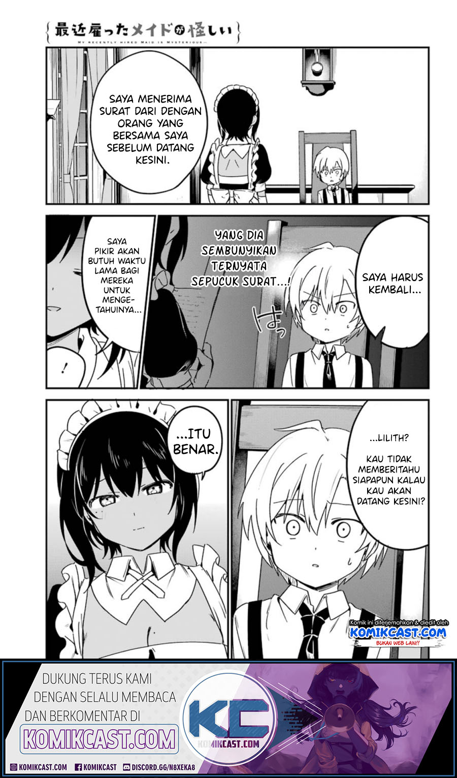 My Recently Hired Maid Is Suspicious (Serialization)